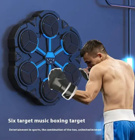 Smart Music Boxing Machine - Wall-Mounted Electronic Boxing Target with/without Bluetooth.