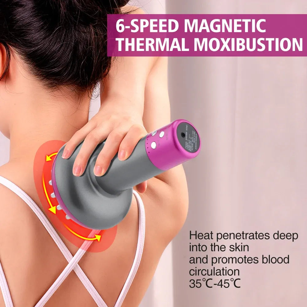 EMS Thermal Guasha Massage Tool